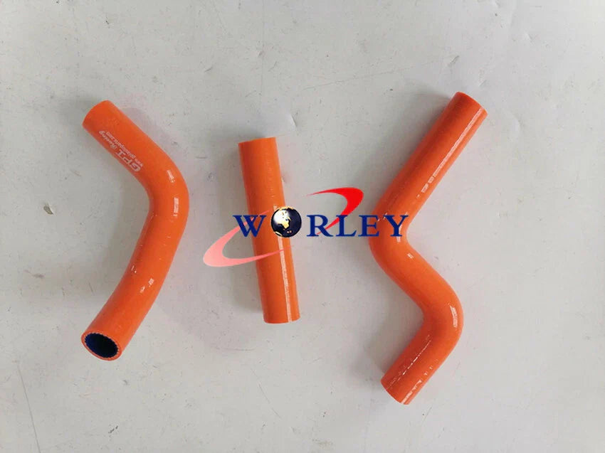 Silicone Hose for Kawasaki KX80/KX85/KX100 (1998-2009) - Orange