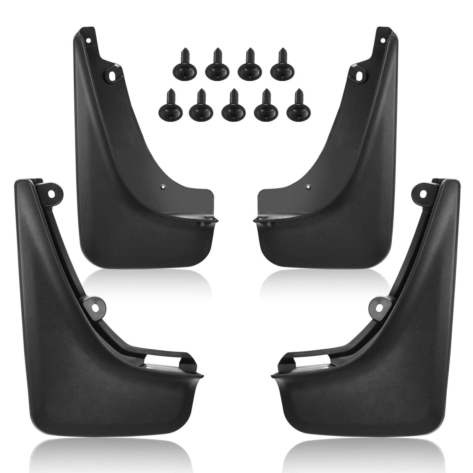 Set of 4 Rear Splash Guards for Jeep Cherokee (2019–2021)