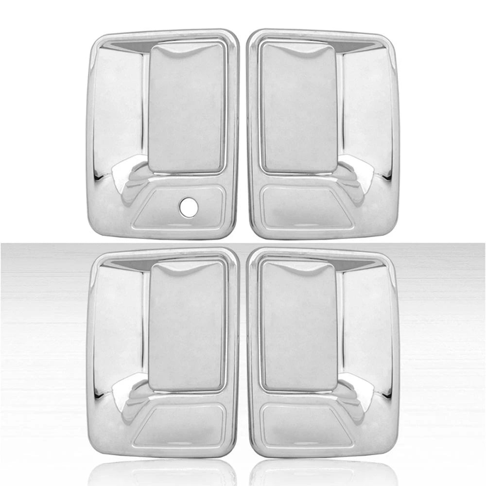 4dr Door Handle Cover Set for 2005-2016 Ford Superduty - Chrome