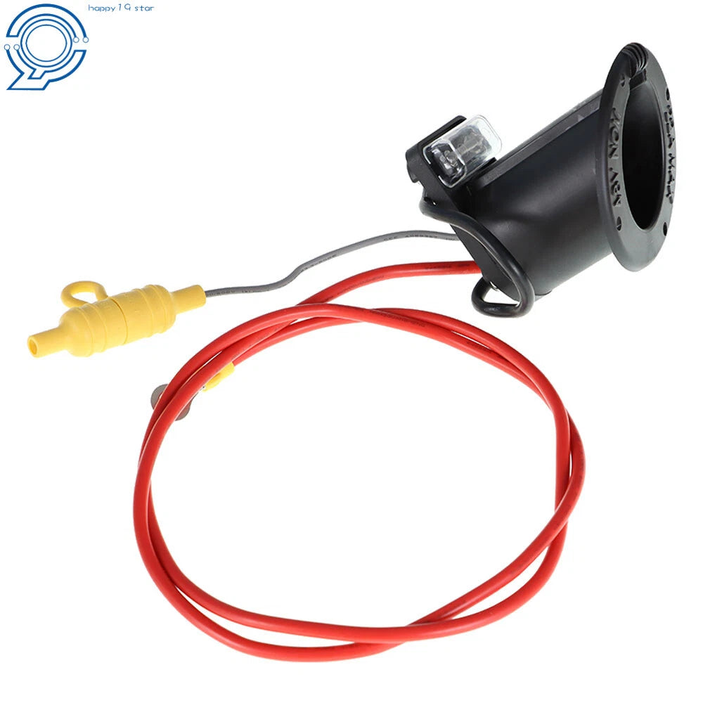 48 Volt DC Charger Receptacle & Fuse Kit for Club Car Golf Cart (N/A) #1018468-01