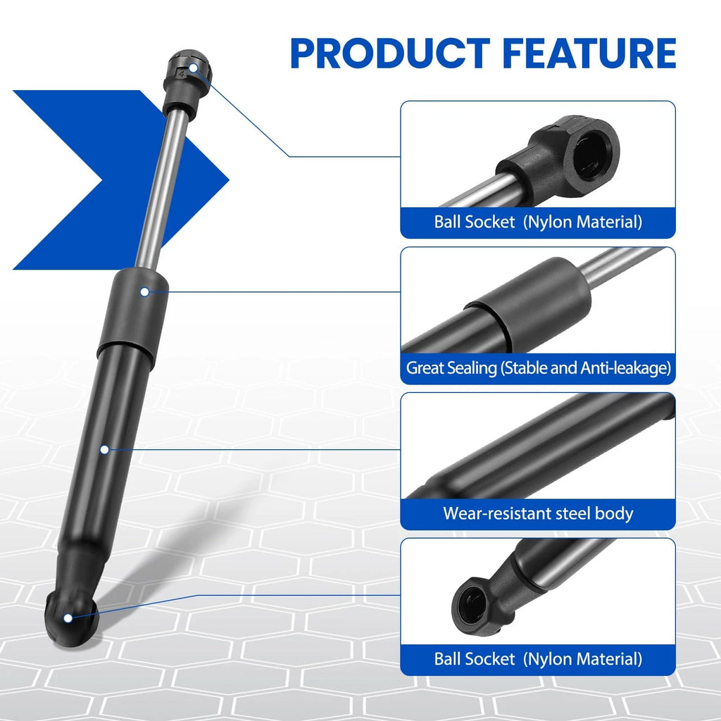 2x Tailgate Lift Supports for Porsche Boxster (2000–2004)