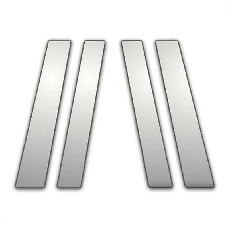 4Pc Chrome Pillar Post Covers for Cadillac DeVille (1994–1999)