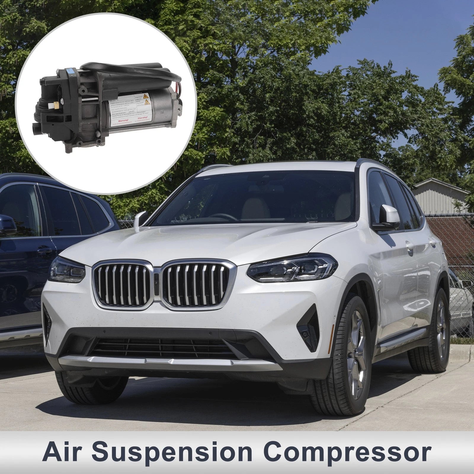 Air Suspension Compressor for Audi Q8 (2020–2022)
