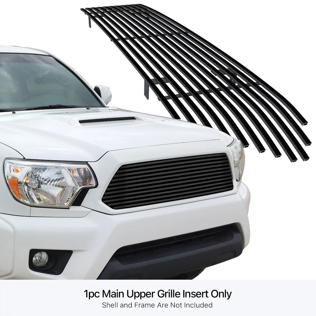 Stainless Black Billet Grille Insert for Toyota Tacoma (2012-2015)