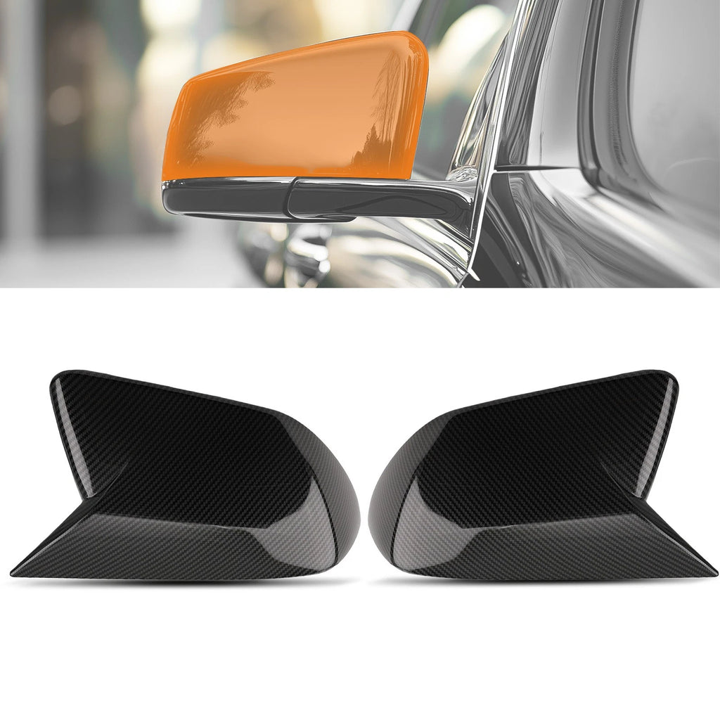 Mirror Cover Accent Set of 2 for Ford Mustang (2015–2022) FR3Z-17682 Carbon