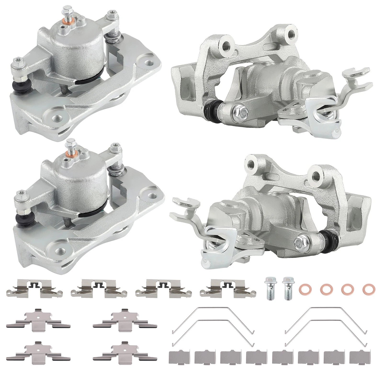 Set of 4 Brake Calipers for Mercury Milan Mazda 6 (2006–2011) 18B5002 18B5001 18B5000