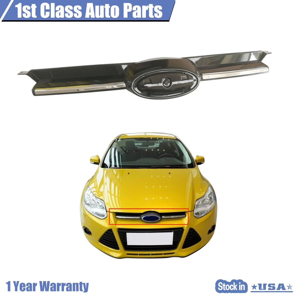 Front Radiator Grill Assembly for Ford Focus (2012–2014)