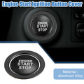 Start Stop Ignition Button Cover Decal for Toyota Camry Prius RAV4 Corolla (2012–2023)
