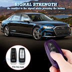Purple Soft TPU Full Protect Remote Key Fob Cover for Audi (2005-2011)