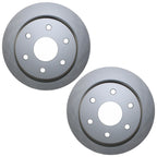 Pair of Coated 330mm Brake Rotors for Cadillac Chevrolet GMC