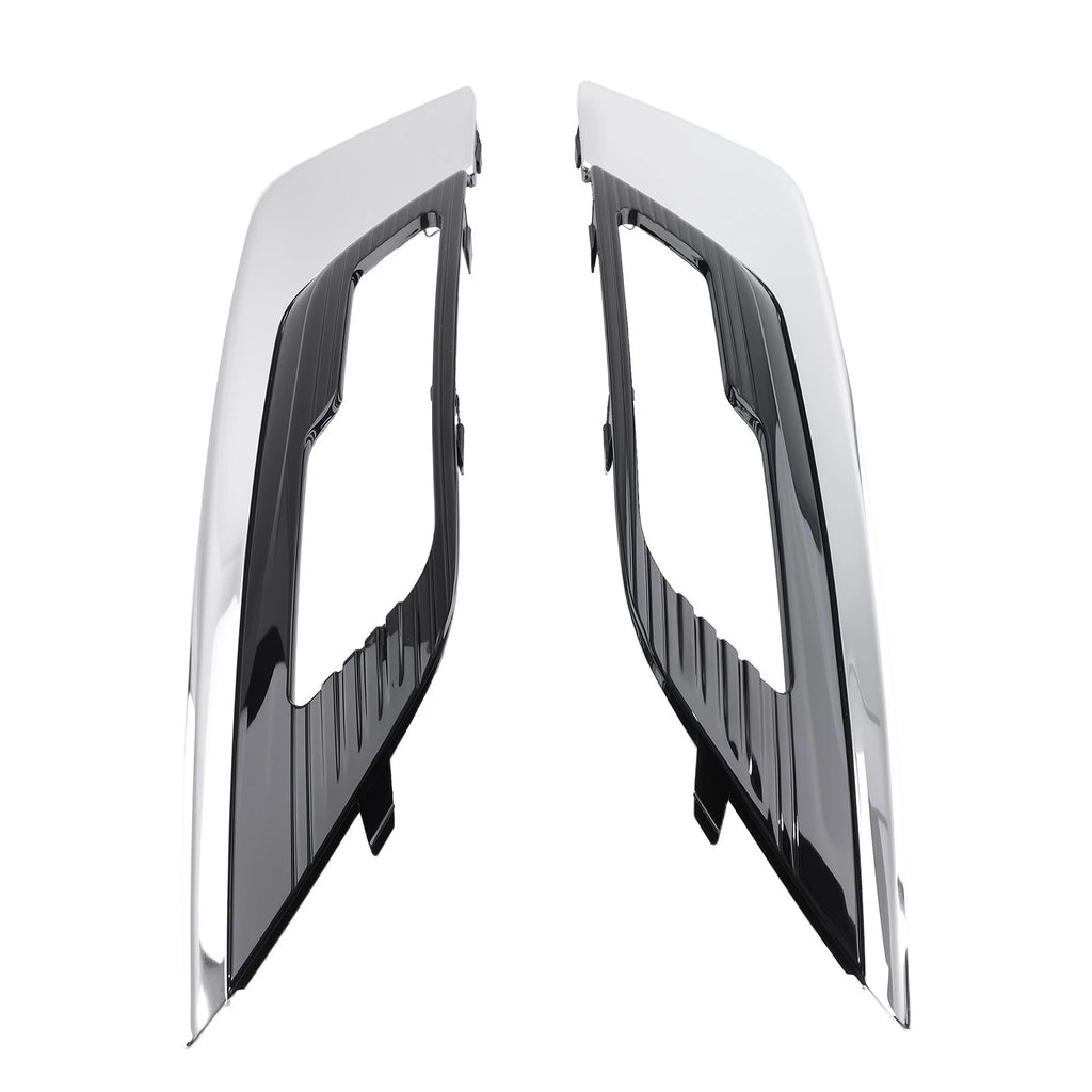 2X Bumper Fog Grille Cover for Ford Fusion 1.5L Turbo (2017–2019)