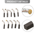 10X Carbon Brush Set 20mm x 5mm for Automotive Applications