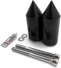 Black Spike Billet Aluminum Frame Sliders for Kawasaki ZX9R (2002–2003)
