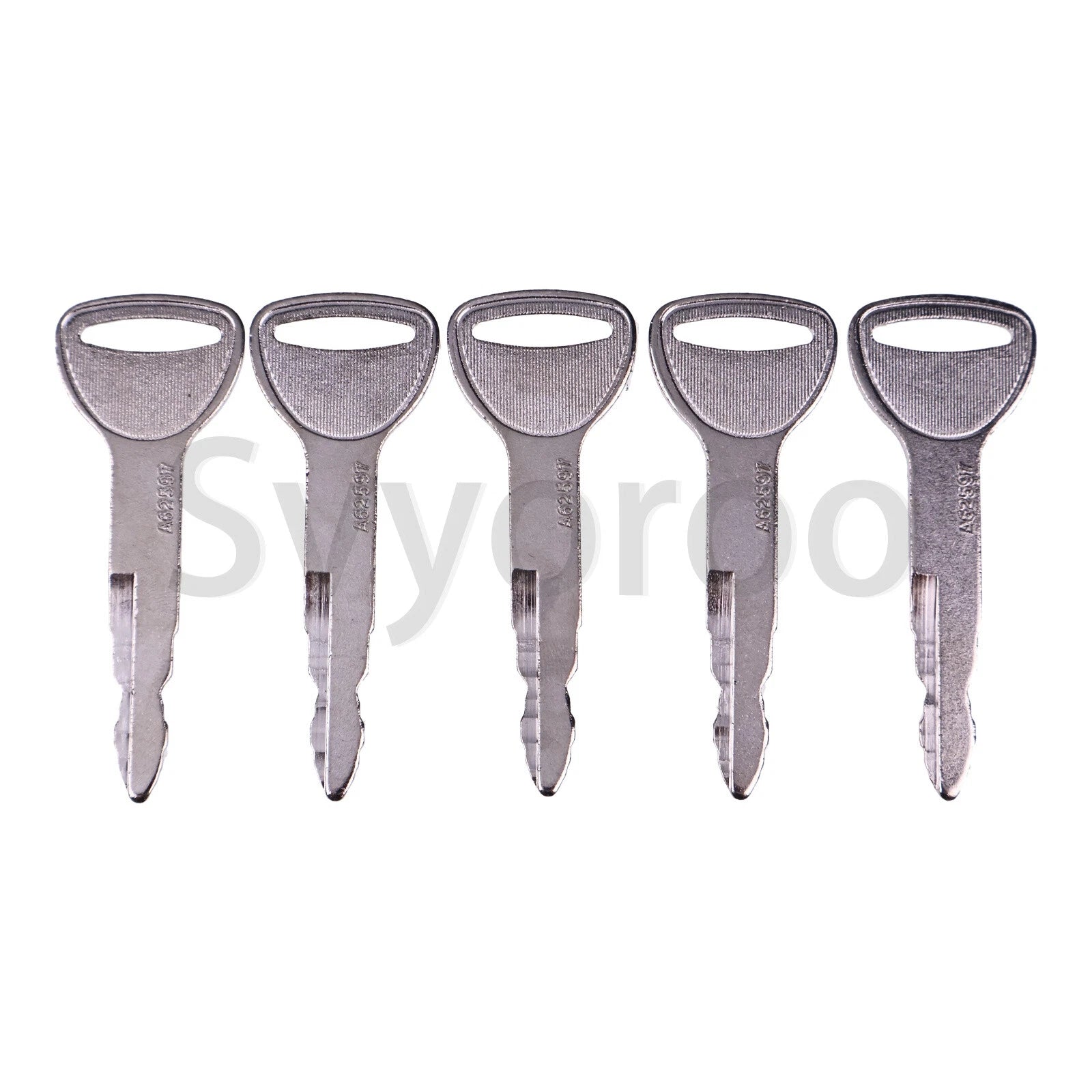 Set of 5 Ignition Keys for Toyota Forklift (57591-23330-71, A62597)