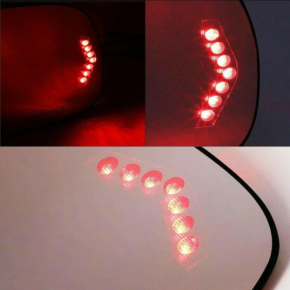 Mirror Glass Turn Signal Driver Side LH for Chevy GMC Cadillac (2003–2007)