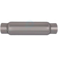 Chrome Stainless Exhaust Muffler Universal 3" Inlet-Outlet (16")