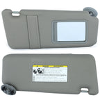 2X Gray Sun Visor Pair for Toyota Camry (2007–2011) Left & Right
