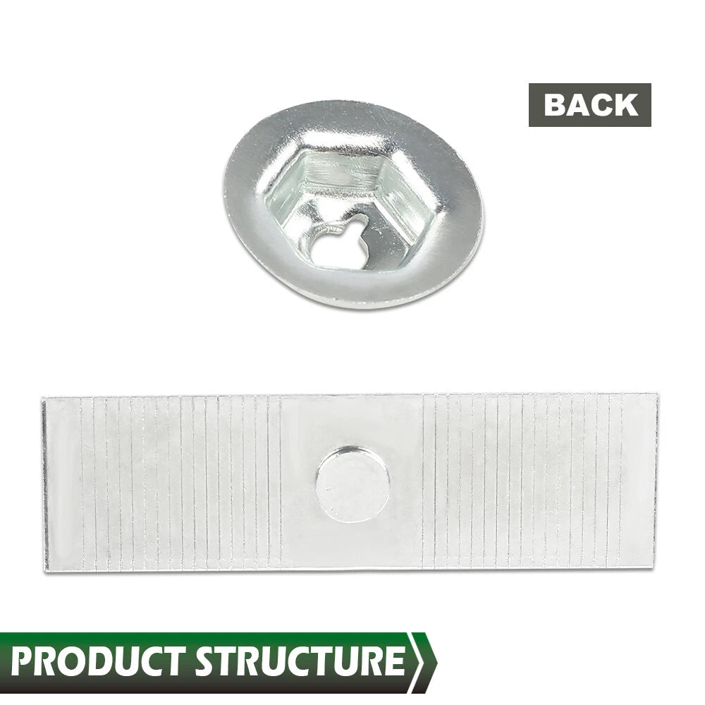 Set of 10 Body Fender Door Belt Trim Moulding Clips for Ford