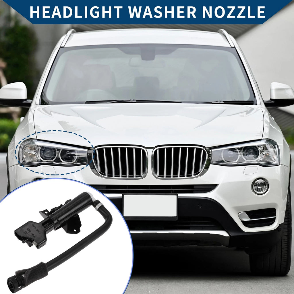 Front Passenger Side Headlight Washer Nozzle for Toyota Sequoia (2001–2022) No. 852070C020