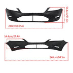 Front Bumper Cover & Upper Grille for Ford Taurus (2010-2012)