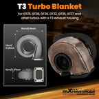 T3 Turbo Titanium Shield Blanket for GT30 GT28 GT32 GT35 GT37 GT2871 GT3582