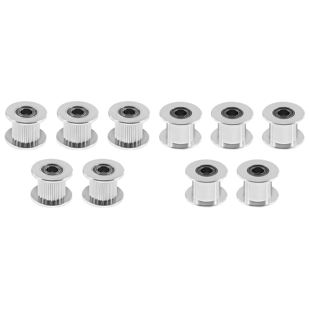 Synchronized Pulley Set for