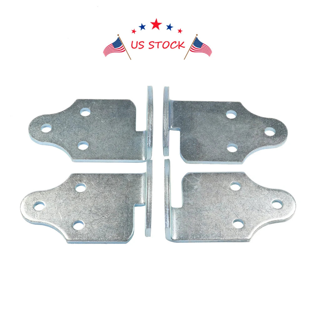 Set of 8 Utility Trailer Wood Sides Latch Rack Corner Brackets for Trailers