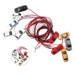 10pcs Model Car Parts & Accessories for Building Layout (12V/20mA)