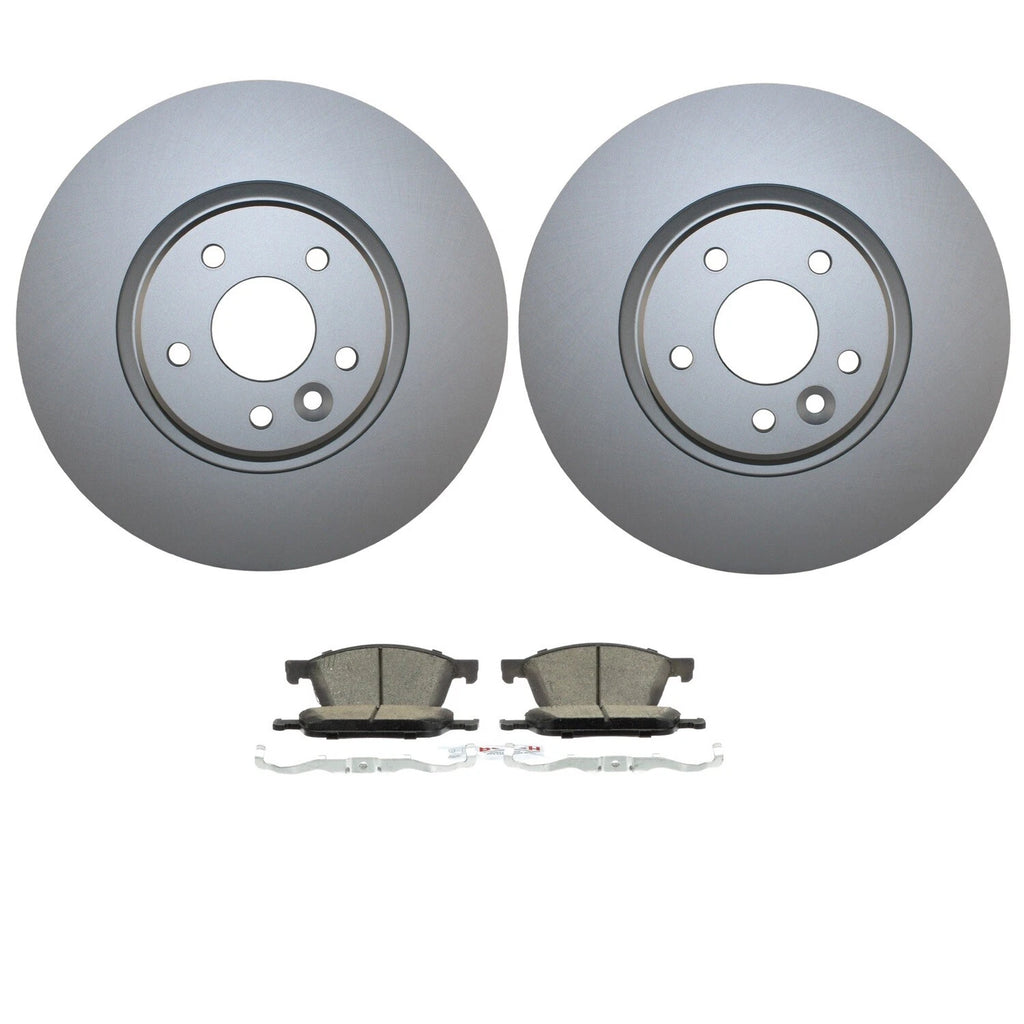 Front Brake Kit 320mm Rotors Bosch Ceramic Pad for Ford Escape Lincoln MKC (2013–2019)