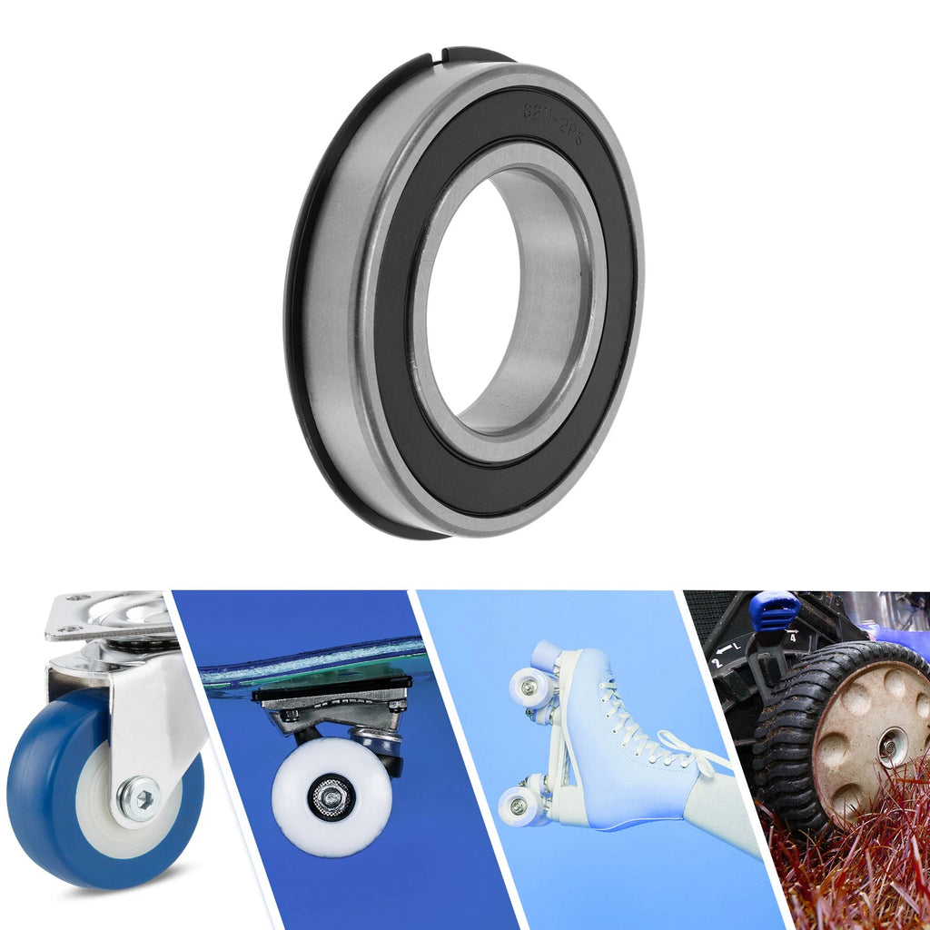Deep Groove Ball Bearing 55x100x21mm for Scooter Skateboard (1Pc)