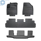 Set of 4 TPE Floor Mats for Nissan Pathfinder/Infiniti QX60 (2022–2025)