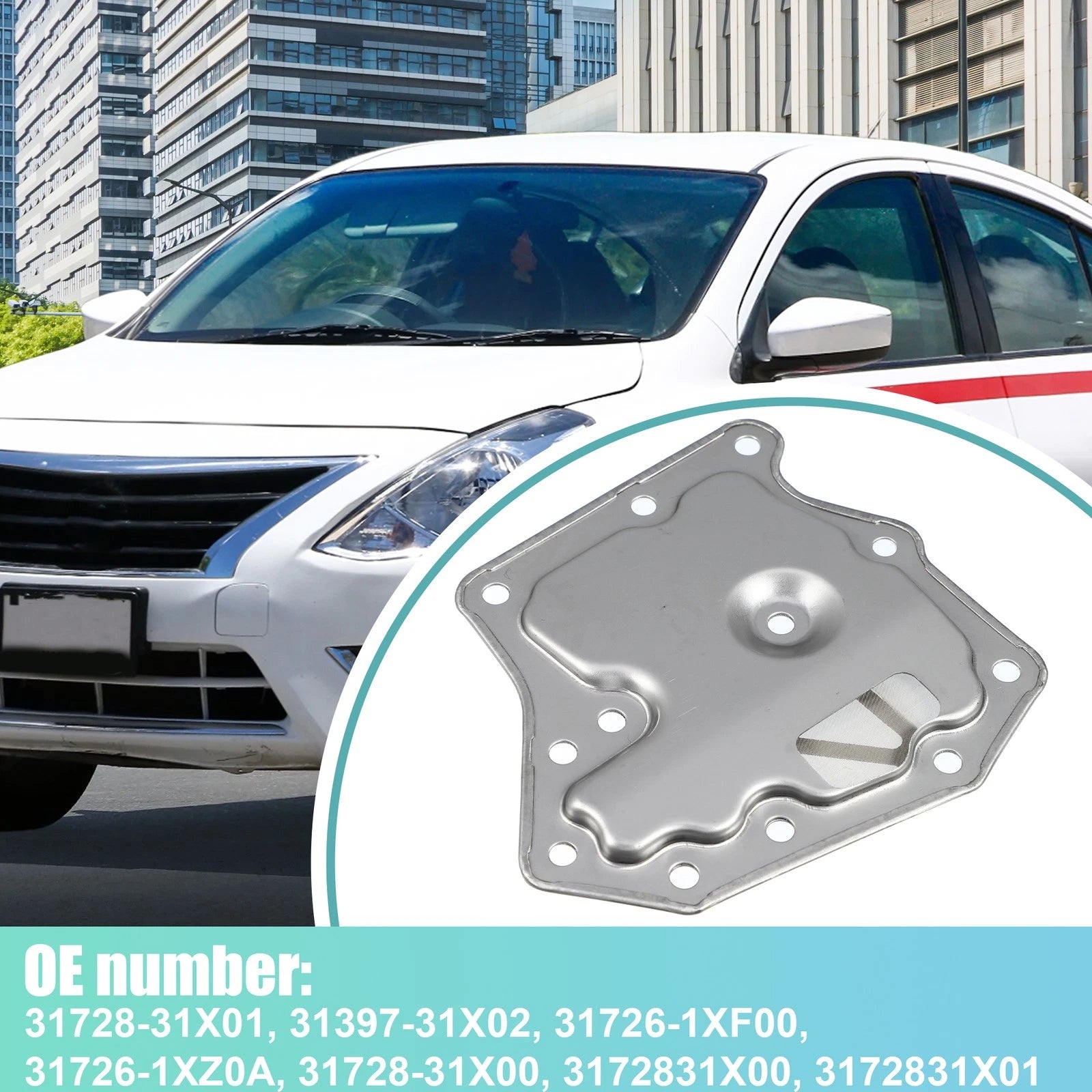 Transmission Filter Oil Pan Assembly for Nissan (31728-31X01)