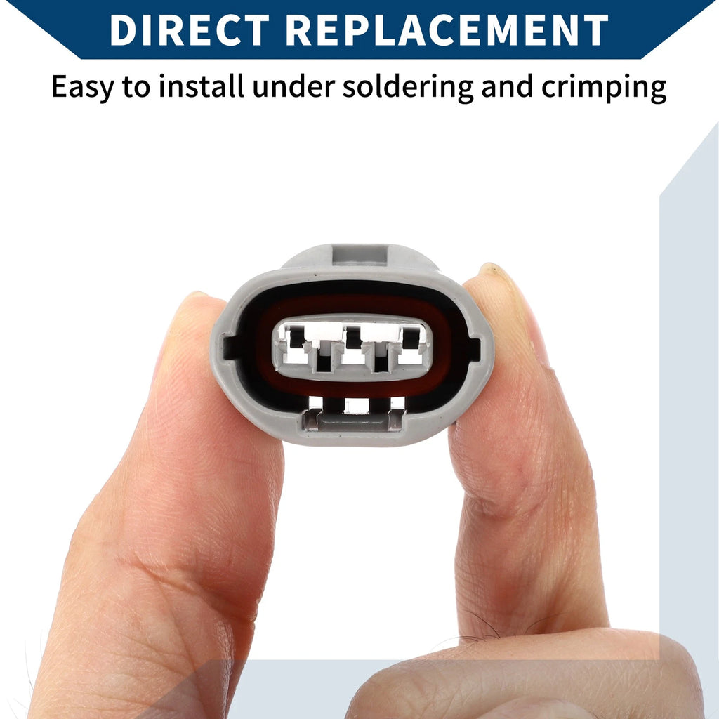 3 Pin Alternator Receptacle Connector Plug for Toyota 