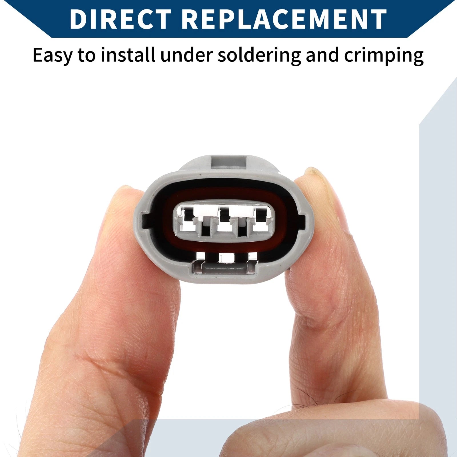 3 Pin Alternator Receptacle Connector Plug for Toyota 