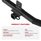2 Inch Trailer Hitch Receiver for Honda Pilot Acura MDX (2003-2008)