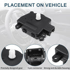 HVAC Heater Blend Door Control Actuator No.DG9Z19E616A for Ford Fusion (2013–2019)
