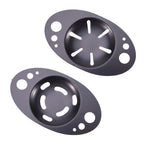 Set of 2 Stainless Steel Egg White Separator with Yolk Filter for Baking