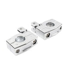 25MM Foot Peg Rest Clamp Bracket for Harley Crash Bar