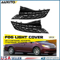Set of 2 Front Bumper Fog Light Cover Bezels for Honda Odyssey (2014–2017)