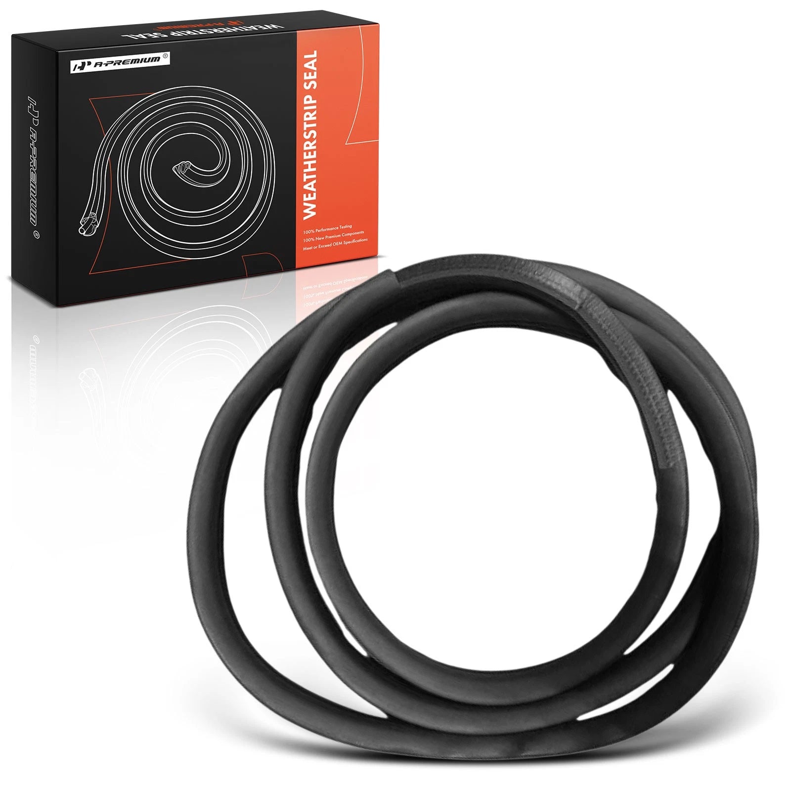 Set of 2 Rear Door Weatherstrip Seals for Ford Expedition Lincoln