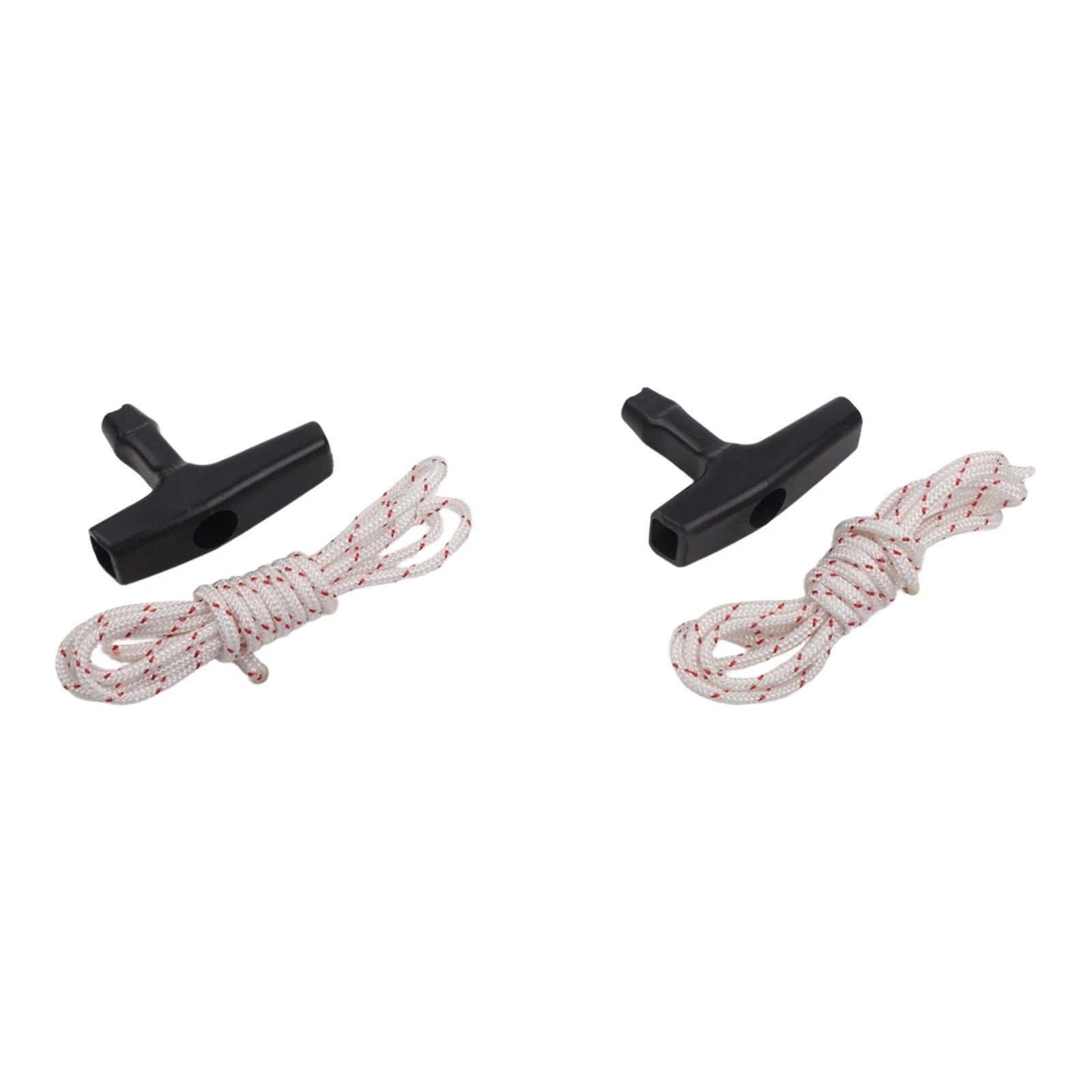 Set of 2 Plastic Recoil Starter Handles for (4mm Rope)