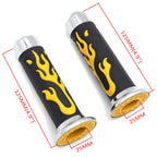 Comfort 25mm Yellow Rubber Hand Grips for Honda CB