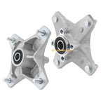 2 Front Wheel Hubs w/Studs Seals Bearings for Yamaha Raptor 660R 700 YFZ450 450R