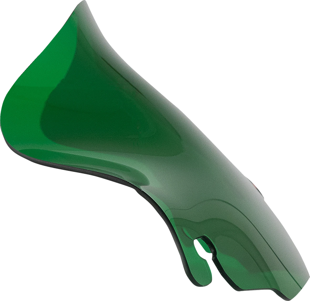 Klock Werks Kolor Flare Windshield 6.5" Green for FLH (KWW-01-0698)