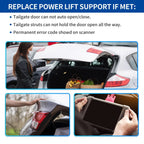 Rear LH RH Tailgate Power Lift Support for Porsche Panamera (2010-2016)