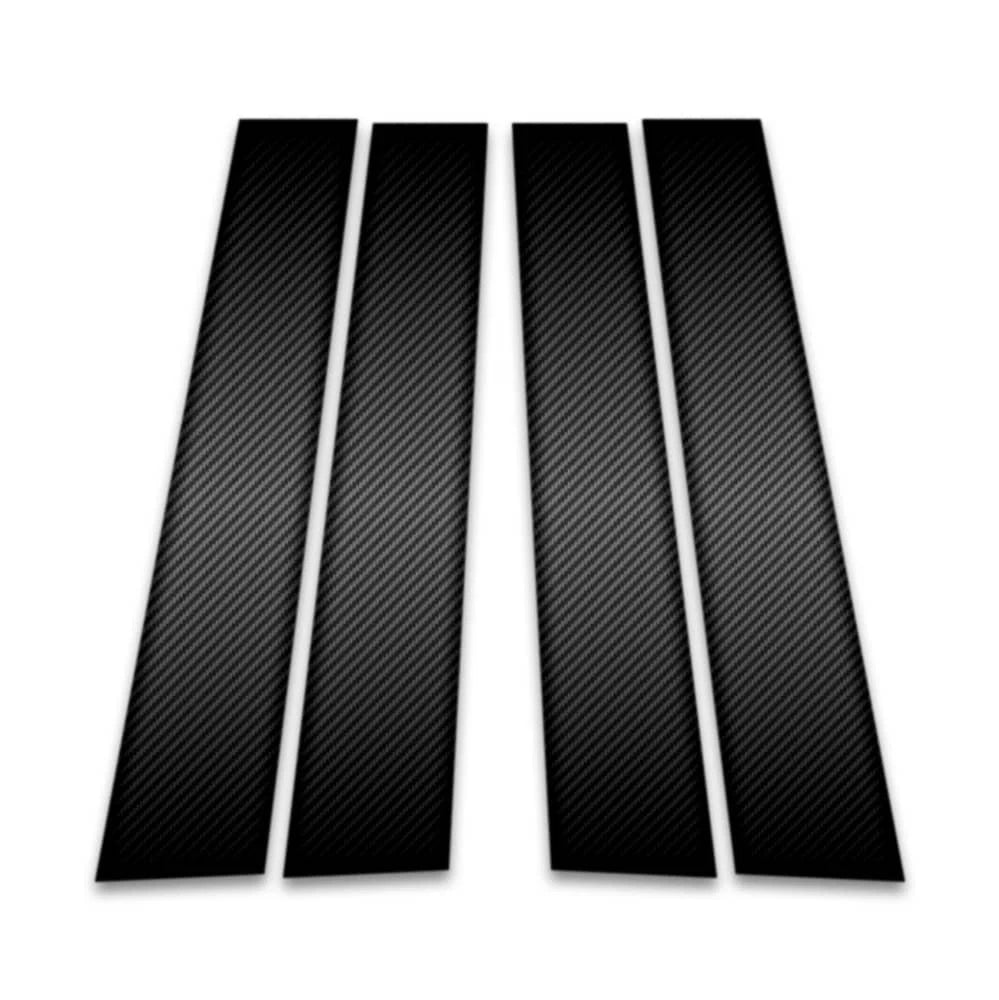 4pc Carbon Fiber Pillar Post Covers for 2015-2020 Toyota Mirai