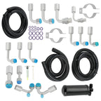 A/C Hose Kit with Fittings for Universal Vehicles (134a)