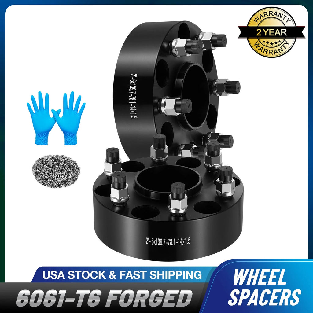 2X 2" Wheel Spacers for GMC K2500 (1988–2000)