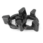 22mm Front Anodized Preload Adjusters for Universal Black Motor