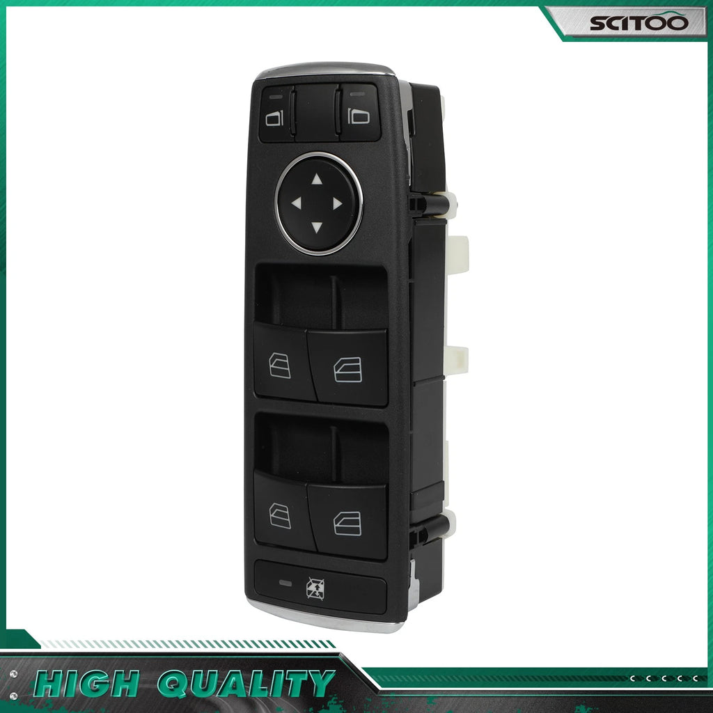 Power Window Switch for Mercedes-Benz GLK350 (2011–2012) w/o Power Folding Mirrors